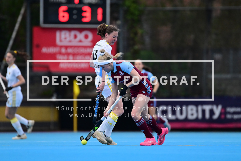 Hockey I Frauen I Saison 2025-2026 I Bundesliga I 18. Spieltag I Harvestehuder THC - UHC Hamburg I 162596 | Der Sportfotograf. - Realisiert mit Pictrs.com