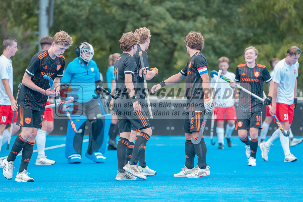 HK_20230710_100552 | Euro Hockey MU18 Netherland - Poland Championship Girls &amp; Boys am 10.7.2023 CHTC , Krefeld ,