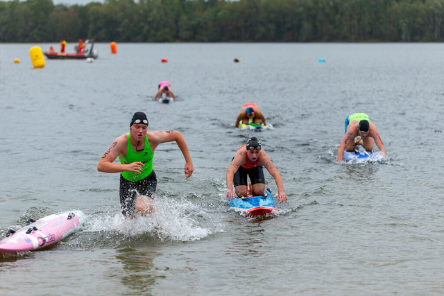 DLRG, Rettungssport, Beach- & Oceanevents, NRW-Landesmeisterschaften Freiwasser Rettungssport 2026 20.09.2026 | Kalkar-Wissel, Deutschland - September, 20: Impressionen der 7. NRW-Landesmeisterschaften Freiwasser Rettungssport 2026 im Naturbad Wisseler See (Foto: Benedikt Lang (DLRG)) - Realisiert mit Pictrs.com