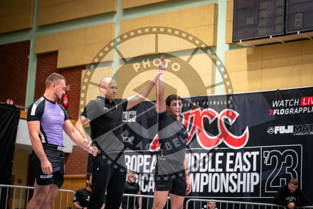 20230916PBB5853 | Fighters compete during the grappling tournement ADCC Trials (European, Middle East and African Championship) in Warsaw, Poland, on September 16, 2023.