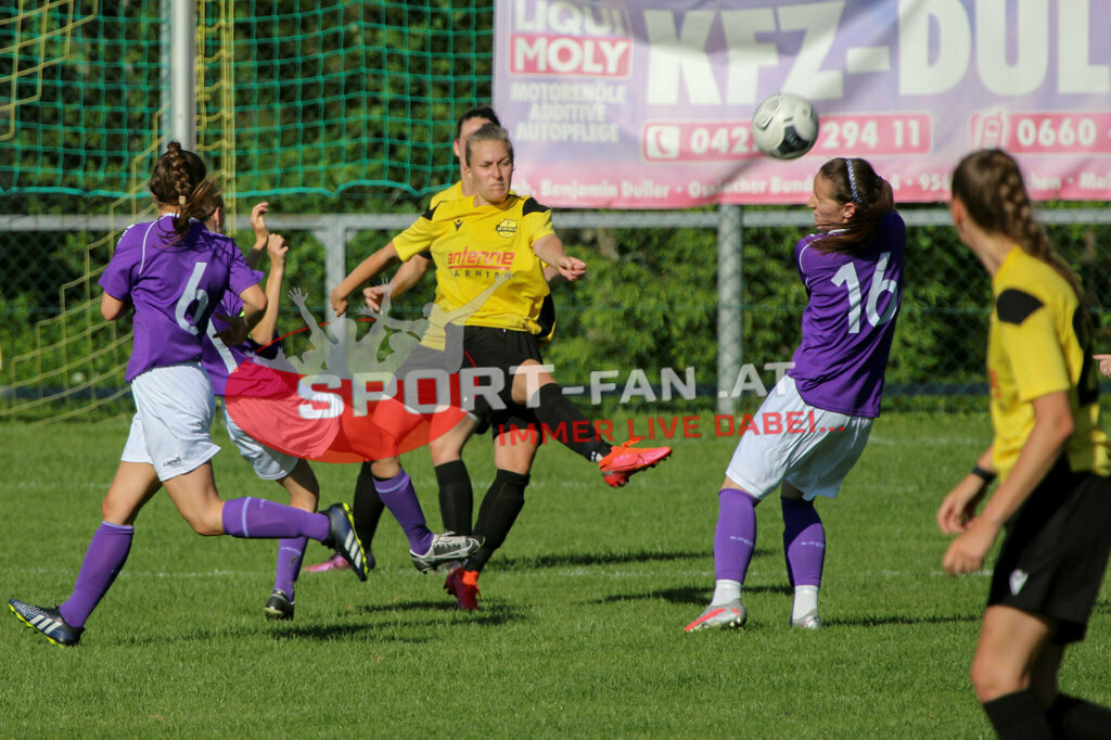 SV Oberglan Damen - Austria Klagenfurt |  ; SV Oberglan Damen - Austria Klagenfurt am 06.06.2022 in Oberglan
(Sportplatz), AUSTRIA, (Photo by Ernst Krawagner sport-fan.at) - Realisiert mit Pictrs.com