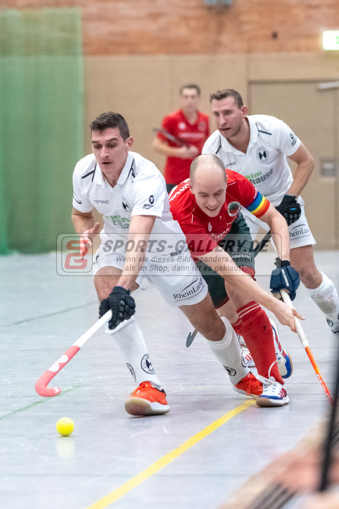 SFE_20230115_0114 | 1. Bundesliga Hockey Herren Schwarz-Weiss Neuss - Crefelder HTC am 15.01.2023 in  (Sporthalle Jahnerstrasse), Photo: Stephan Fehrmann 2022 (Sports-Gallery)