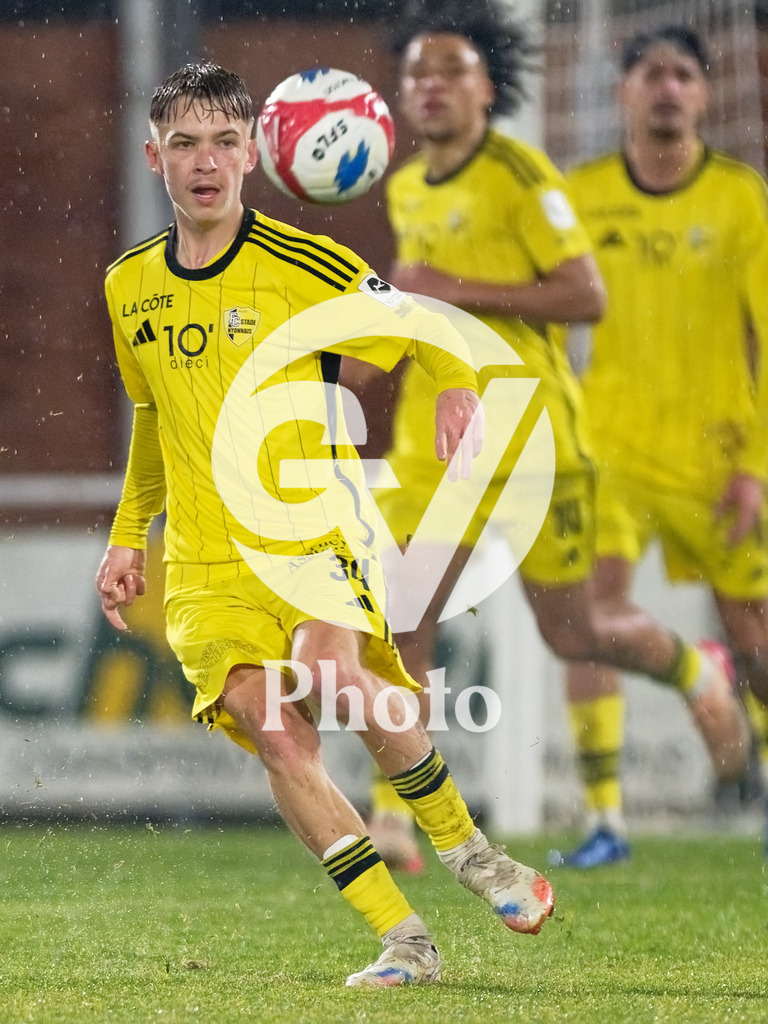 dieci Challenge League - FC Stade Nyonnais v Neuchatel Xamax FCS |  during the dieci Challenge League match between FC Stade Nyonnais and Neuchatel Xamax FCS at Centre sportif de Colovray in Nyon, Switzerland