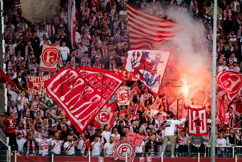 2. Bundesliga, Saison 2025/26, 5. Spieltag : SC Preußen Münster - Fortuna Düsseldorf | Münster, 14.09.2025: 2. Bundesliga, 5. Spieltag, SC Preußen Münster gegen Fortuna Düsseldorf im LVM-Preußenstadion in Münster. Foto: sportfotografie.ms | Markus Paletta - Realisiert mit Pictrs.com