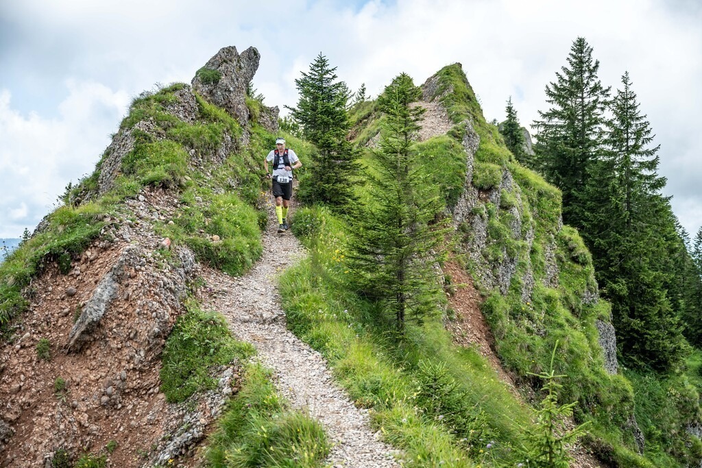 35. Gebirgsmarathon | 35. Gebirgsmarathon 2024 am 03.08.2024 in Immenstadt. Einer der anspruchsvollsten​und ältesten Bergläufe​Deutschlands im Naturpark Nagelfluhkette!(Foto: Dominik Berchtold/www.dberchtold.com)Instagram: @d_berchtold_foto 