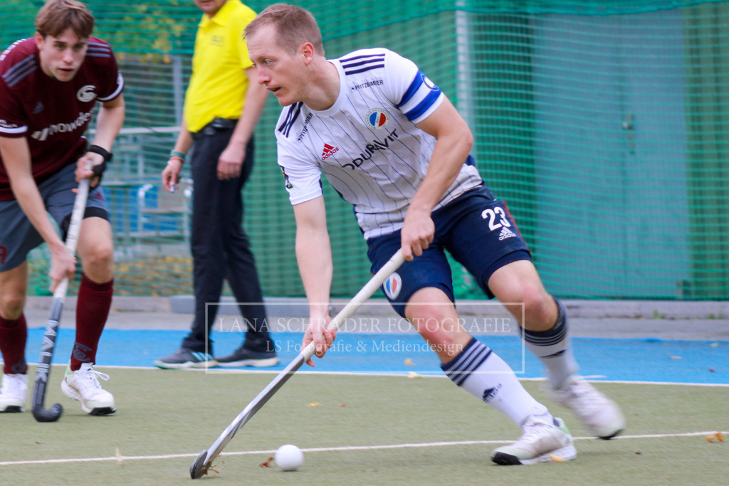 Jan Philipp Fischer , Mannheimer HC - Münchner Sportclub , Saison 2022/2023 | lanaschraderfotografie - Realisiert mit Pictrs.com