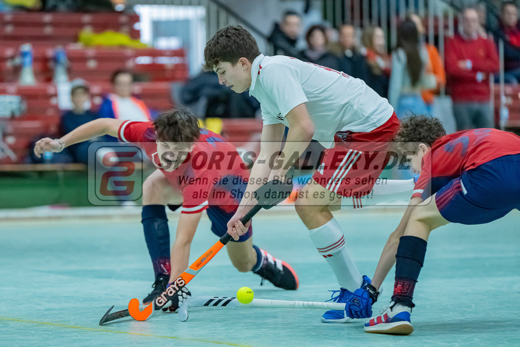 HK_20240225_108554 | Spiel um Platz 5 Deutsche Meisterschaft MU14 am 25.2.2024 Halle RW Köln, Köln ,