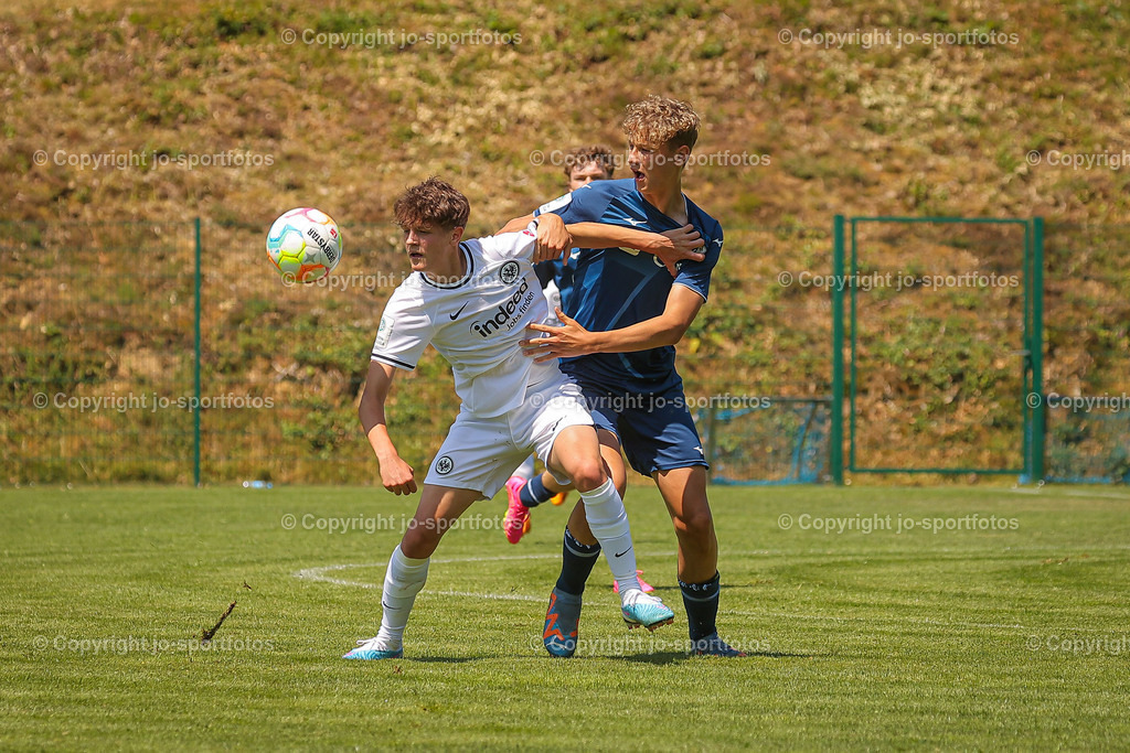 BQ3I4944 | 17.06.2023; Testspiel; Rasenplatz Offdilln; VfL Bochum U17 - Eintracht Frankfurt U17; Ergebnis: 3:1 (1:1)