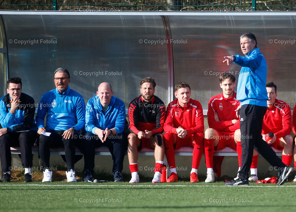A_LUI_02032024_16 | SPORT,FUSSBALL LT1 OOE LIGA ASKOE OEDT-SV HAIDLMAIR GRUEN WEISS MICHELDORF 02.03.2024 IM BILD: TRAINER KURT RUSS (OEDT)  FOTO:FOTOLUI