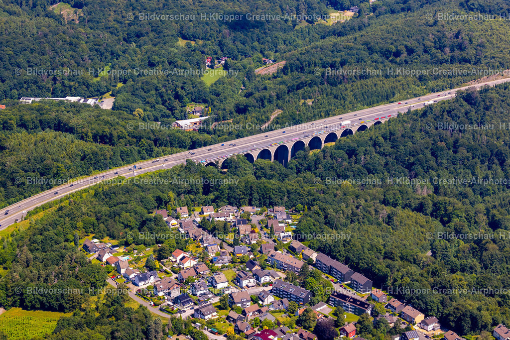 Luftbild Wermelskirchen-4987 | "Höllenbach Talbrücke" in Wermelskirchen - Realisiert mit Pictrs.com