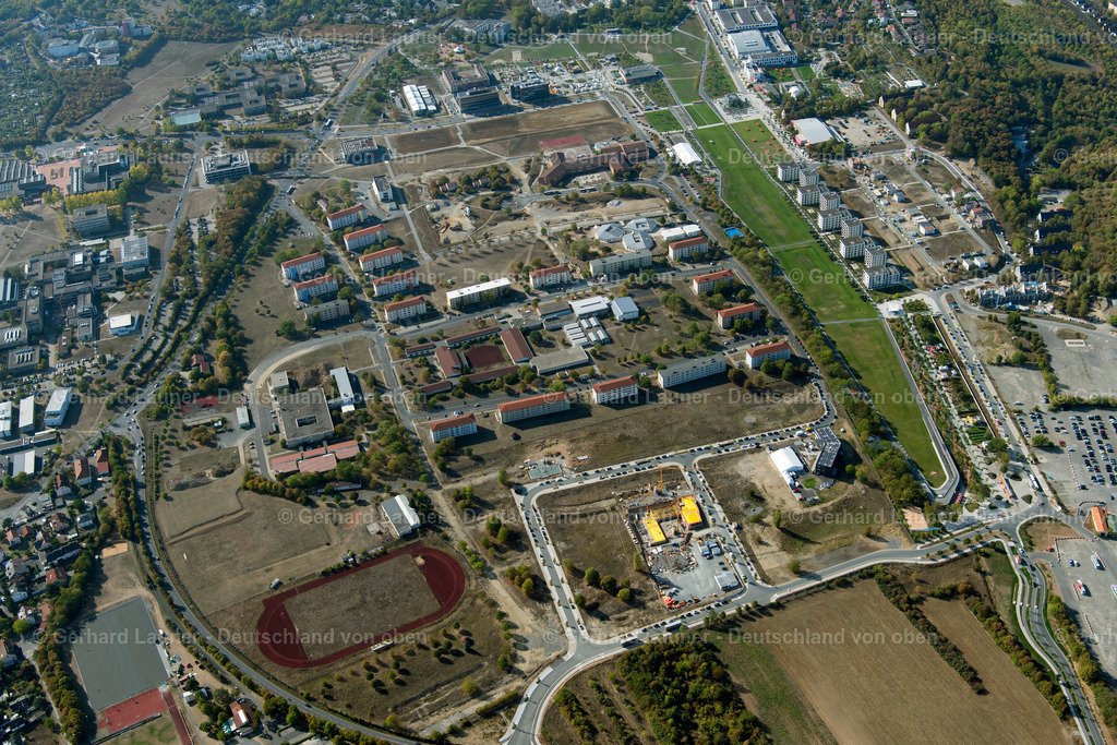 3807968 | Campus Universität Würzburg, Wohnanlagen Hubland, Landesgartenschaugelände