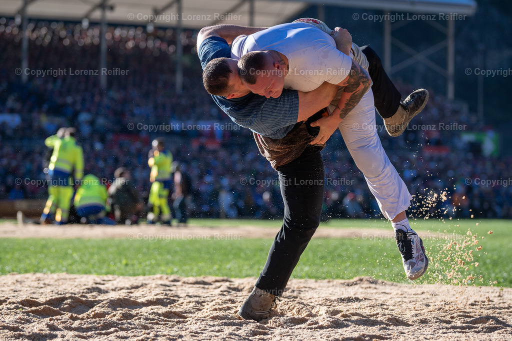 Schwingen -  ESAF Sonntag 2025 | Mollis, 31.8.25, Schwingen - ESAF Sonntag.