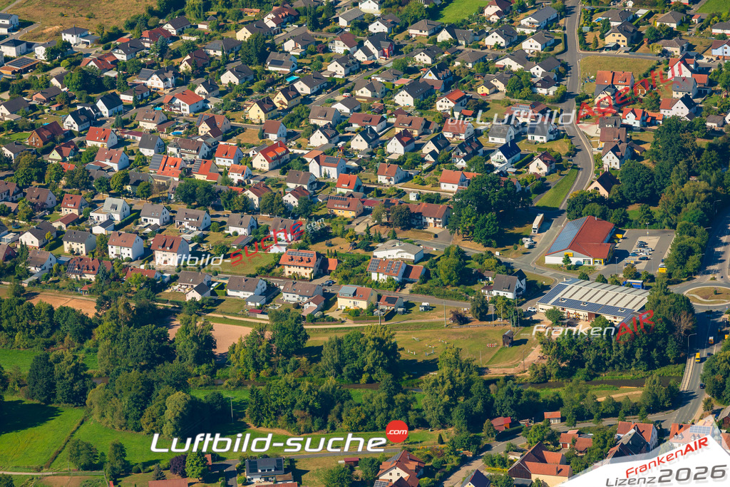 Luftaufnahme von Hahnbach - Die Luftaufnahme wurde 2025 vom UL-Flugzeug heraus erstellt ( keine Drohne ) - Hochauflösende Luftaufnahme - für professionelle Ausdrucke geeignet. Die Geschenkidee !Mit Lizenz und Bildrechte bestellbar