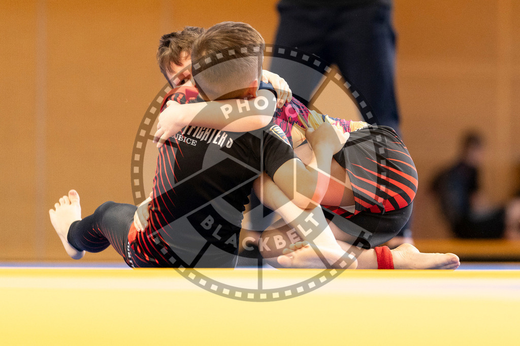 20240316PBB0599 | Athletes compete during the ADCC Eastern European Open grappling Competition in Poznan, Poland, on March 16, 2024.