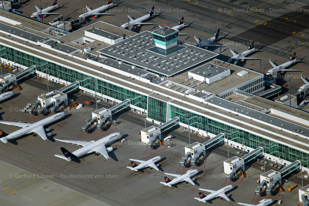 4022903 | Terminal 2 Satellit, Franz-Josef-Strauss-Flughafen, München