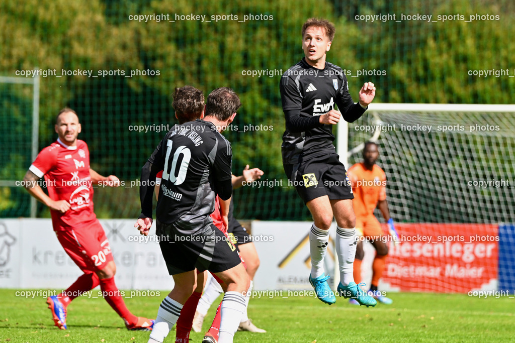 SV Rothentuhurn vs. URC Thal Assling | #17 Maximilian Ortner URC Thal Assling, SV Rothentuhurn vs. URC Thal Assling, SV Rothentuhurn vs. URC Thal Assling am 15.09.2024 in Rothenthurn (Sportplatz Rothenthurn), Austria, (Photo by Bernd Stefan)