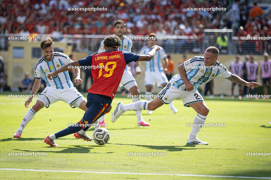 FOOTBALL : Argentine vs Espagne – Finale de la Coupe du Monde FIFA 2026. New York New Jersey Stadium, East Rutherford, New Jersey, États-Unis. 19/07/2026. | Lamine Yamal #19 (Spain)