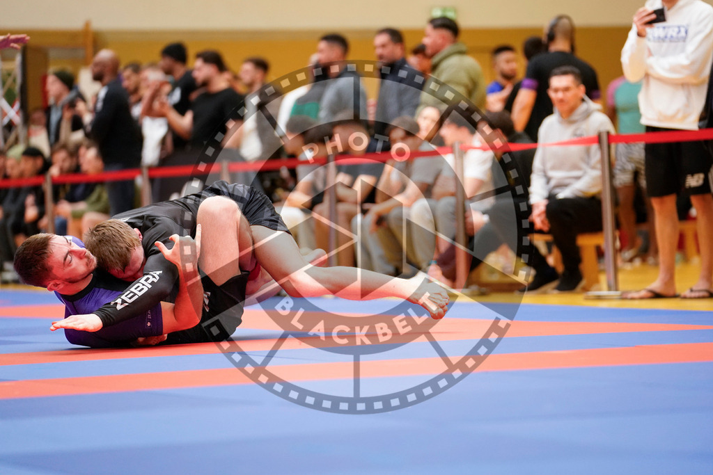 20240203PBB09251 | Fighters compete during the Brazilian Jiu-Jitsu Championship of the AJP Tour in Maintal by Frankfurt am Main, Germany, on February 2, 2024.