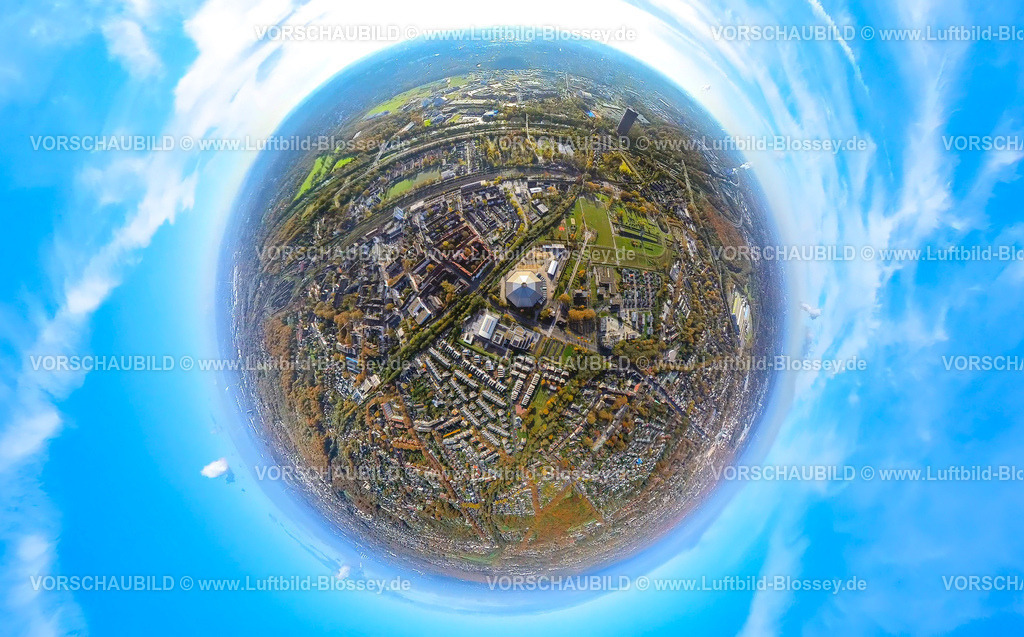 Oberhausen231190019AusbildungszentrumOberhausen-2_Print9999Pixel300dpi | Luftbild des Berufsförderungswerk der Bauindustrie NRW gGmbH, Osterfeld, Oberhausen, Ruhrgebiet, Nordrhein-Westfalen, Deutschland