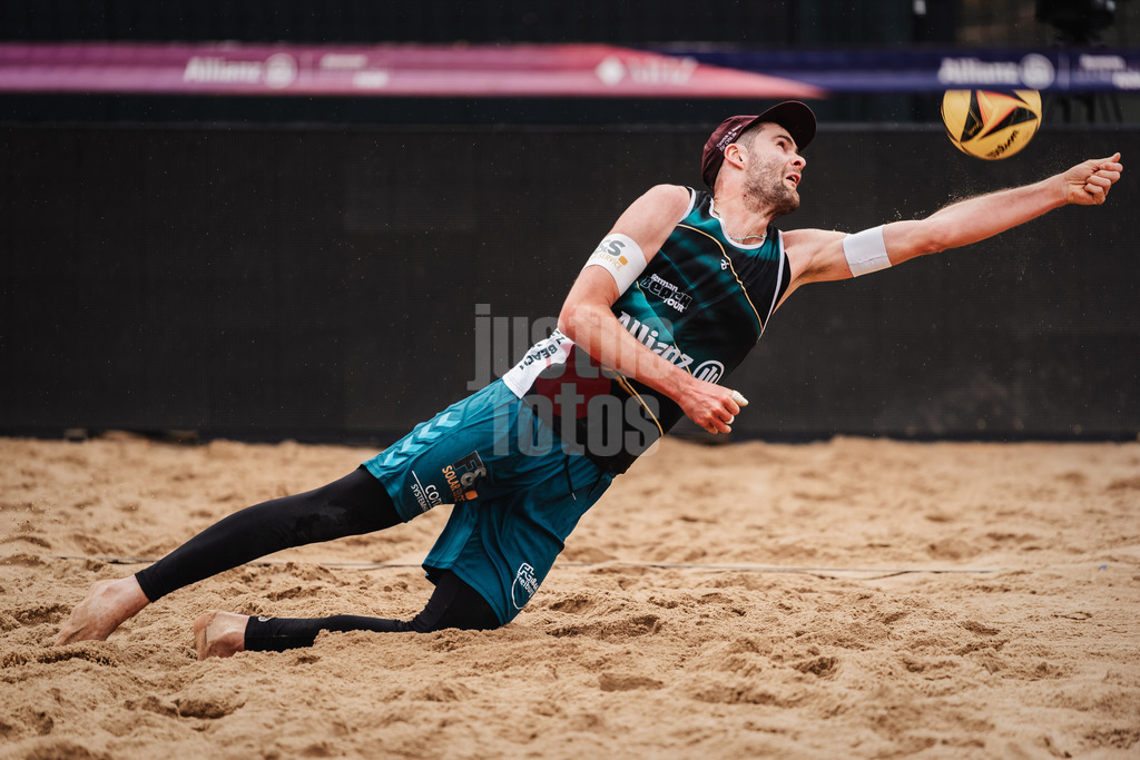 Beachvolleyball | Männer | Allianz German Beach Tour 2025 | Tourstop Hamburg | 29.05.2025 | Manuel Harms
