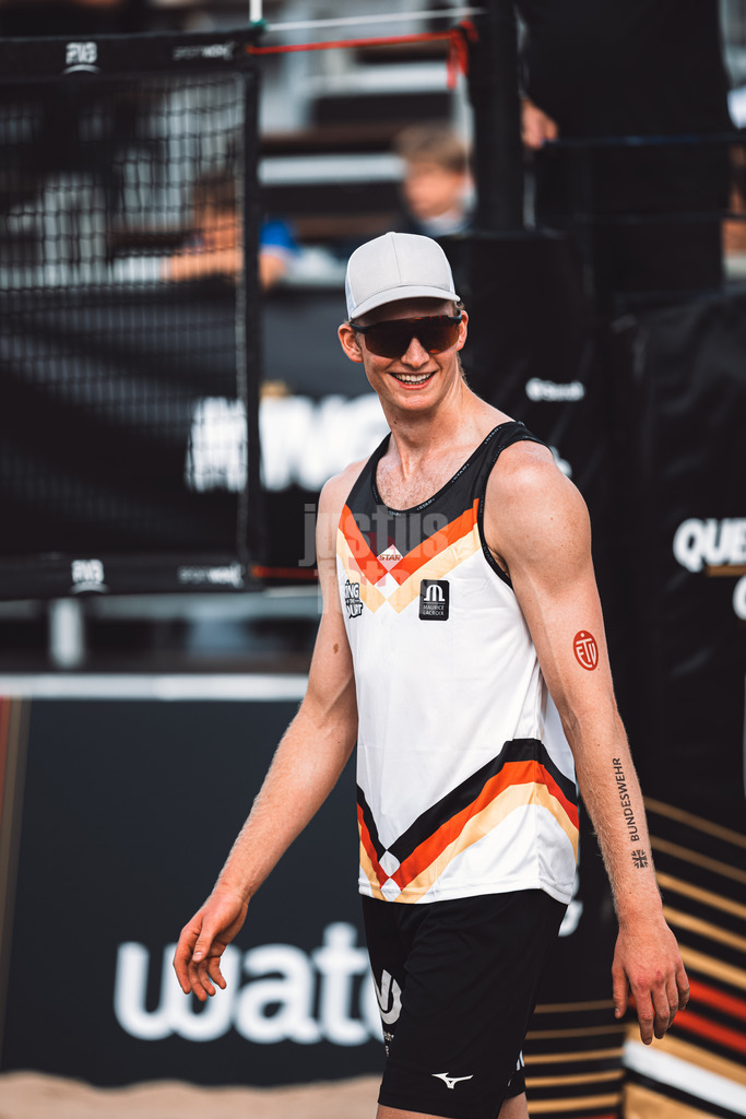 Beachvolleyball | Männer | Queen and King of the Court | Hamburg | 30.05.2024 | Philipp Huster