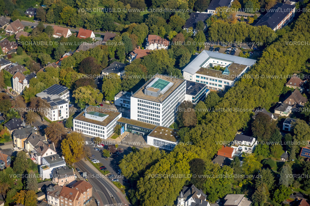 Unna220900458 | Luftbild, Kreisverwaltung und Gesundheitsamt, Unna, Ruhrgebiet, Nordrhein-Westfalen, Deutschland