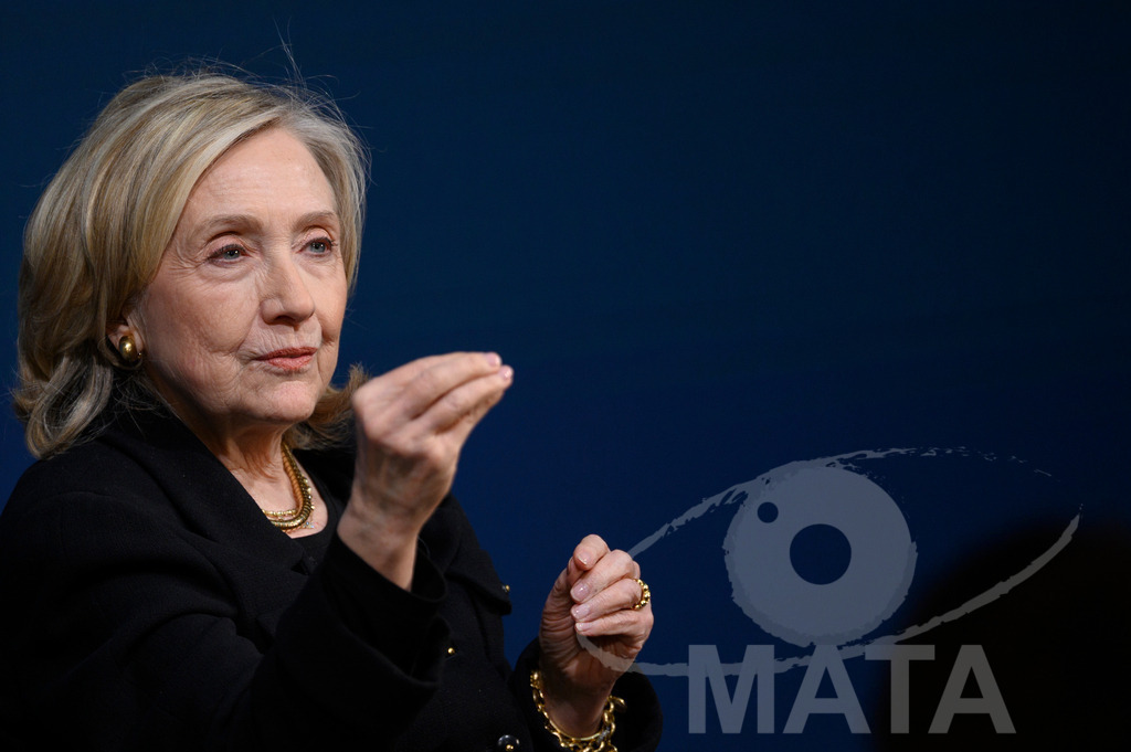 _DWI3003 | Die US-Politikerin Hillary Clinton auf der Veranstaltung Bridging Scholarship and Statecraft im Rahmen der Münchner Sicherheitskonferenz 2026. München, 13.02.2026 Bayern Deutschland  - Realisiert mit Pictrs.com