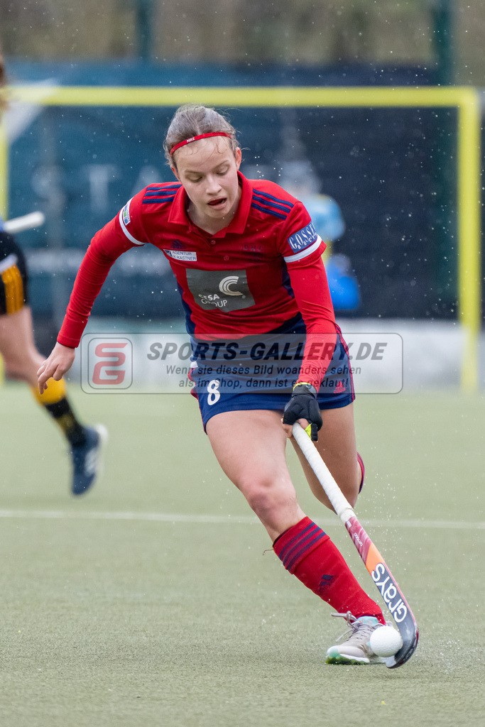 HK_20230401_106671 | 1. Bundesliga Damen Düsseldorfer HC - Harvestehuder THC  am 1.4.2023 DHC Düsseldorf, Düsseldorf , Friederike Heusgen ( Düsseldorfer HC #8 )