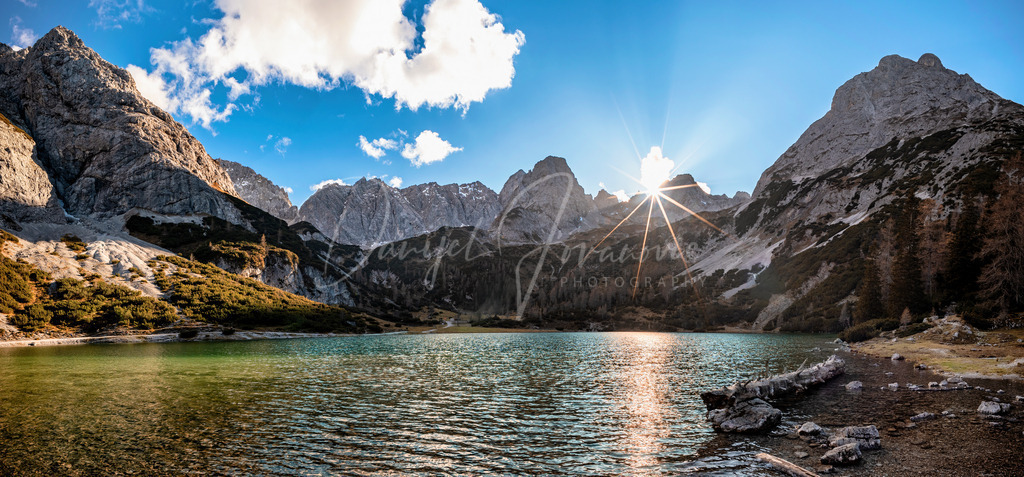 Seebensee | Sonnenuntergang am Seebensee im Herbst
