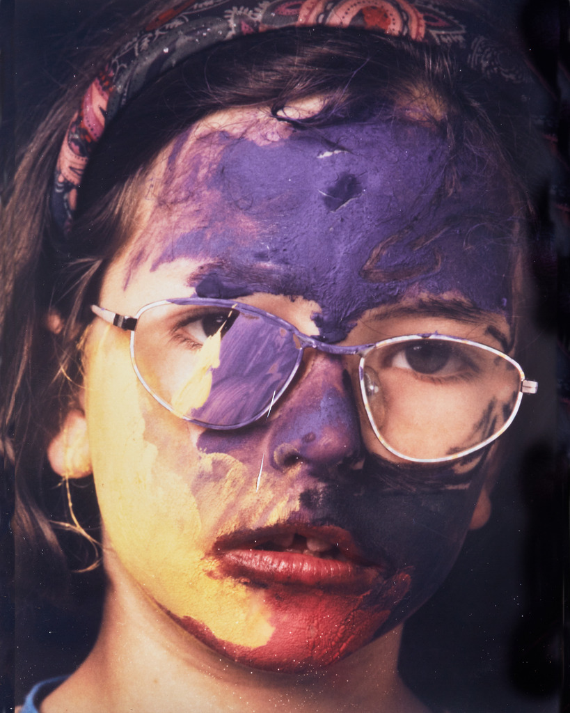 007art_Bee-Braxm_0894 | Werk aus  dem Jahr 1994   Nach einer Aktion im Ritterhausmuseum Offenburg. Kunstmaler Rainer Braxmaier und Modefotograf Wilfried Beege.