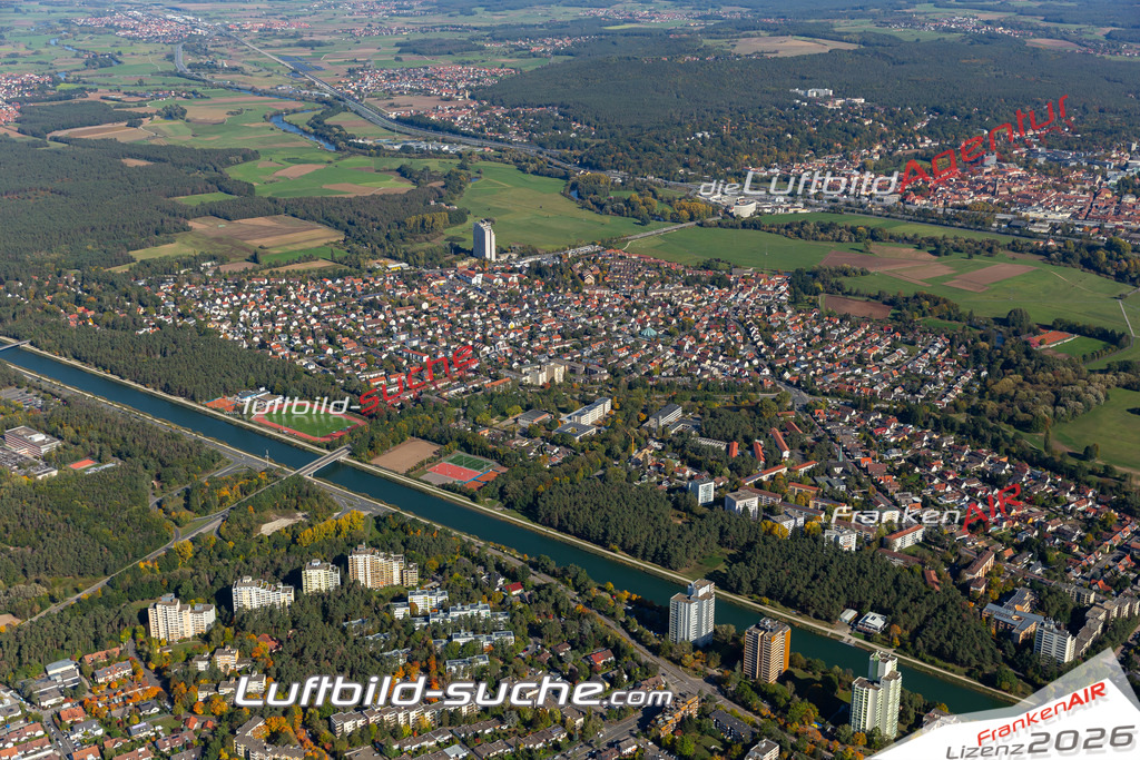 aktuelles Luftbild von  Alterlangen - Luftaufnahme wurde 2019 von https://frankenair.de mittels Flugzeug (keine Drohne) erstellt.
