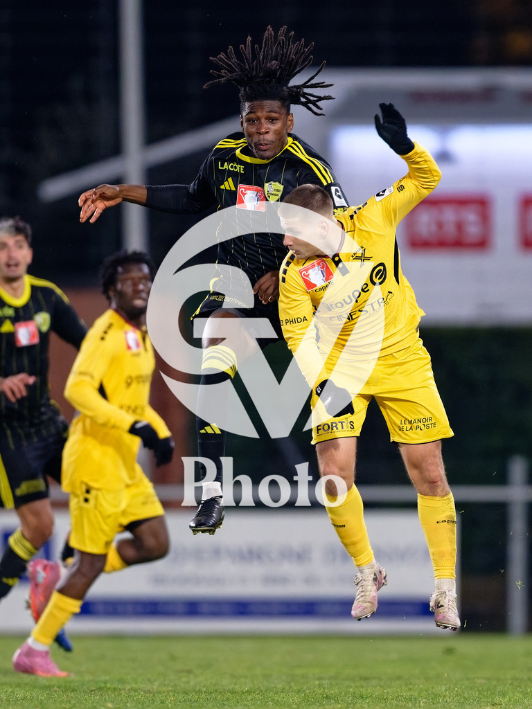 Coupe Suisse - 1/8 de finale - FC Stade Nyonnais v Neuchatel Xamax |  during the Coupe Suisse - 1/8 de finale match between FC Stade Nyonnais and Neuchatel Xamax at Centre sportif de Colovray in Nyon, Switzerland
