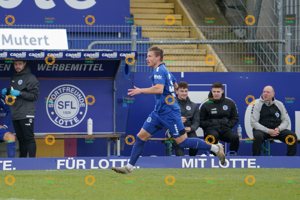 VfL Sportsfreunde Lotte vs. VfL Bochum II U23 - Regionalliga West - 28. Spieltag 2026 | Jonathan Riemer, 39 - Realisiert mit Pictrs.com