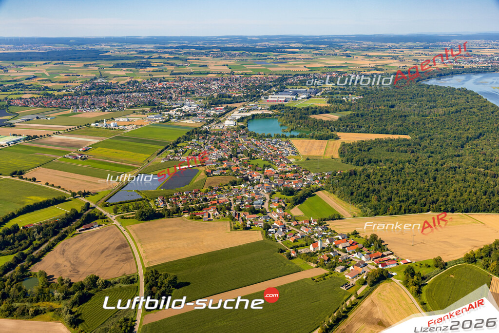 Geschenkidee Peterswörth bei Gundelfingen an der Donau -Die Luftbildaufnahme wurde 2025 vom UL-Flugzeug heraus erstellt ( keine Drohne ) - Hochauflösende Luftaufnahme -Nicht vergleichbar mit Google Maps oder Satelittenbilder- Die Geschenkidee !Mit Lizenz und Bildrechte bestellbar