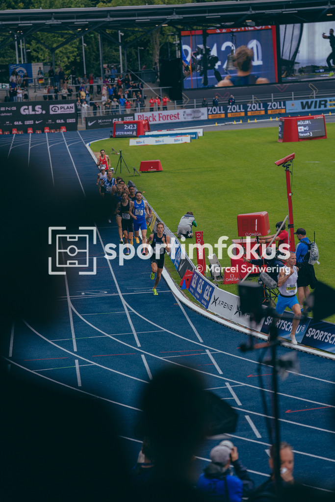 Deutsche Meisterschaften der Frauen und Männer 2026 | Marc Tortell, Athletics Team Karben, 1500-Meter-Lauf, Finale, Deutsche Meisterschaften der Frauen und Männer 2026, Lohrheidestadion Bochum-Wattenscheid, 26.07.2026. Foto: Marcel Schwering / sportimfokus - Realisiert mit Pictrs.com