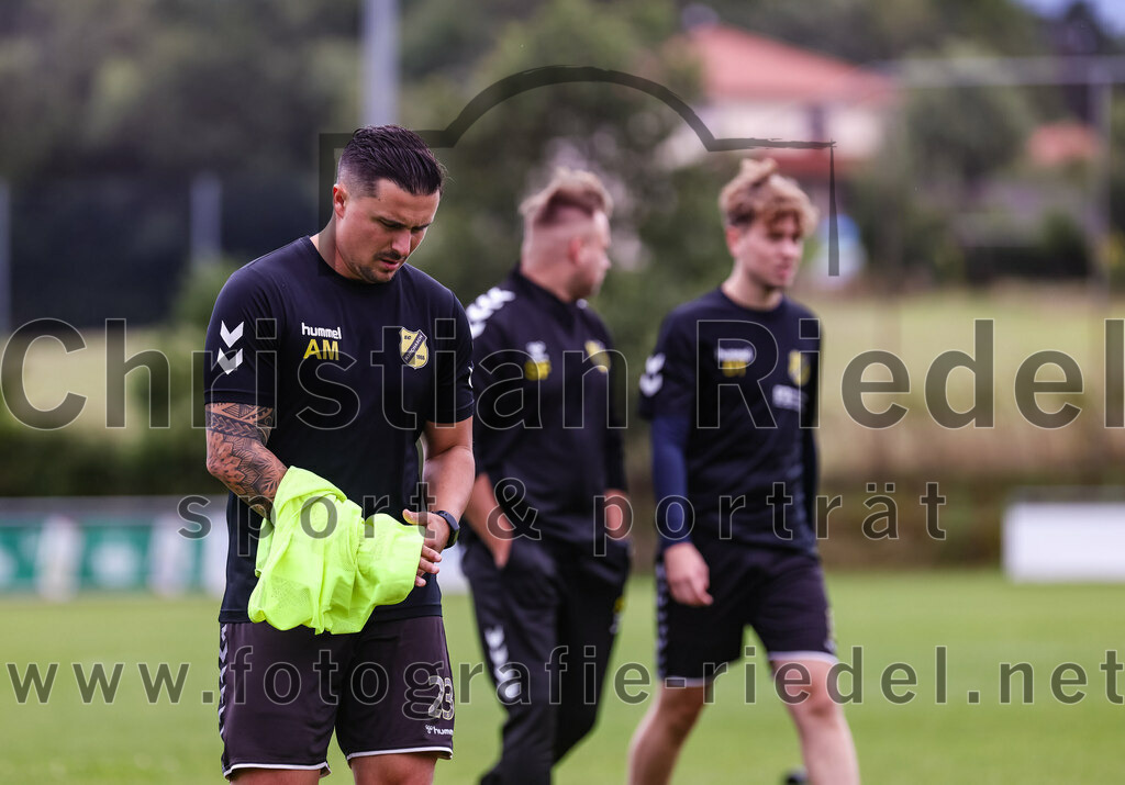 2023-08-06_010_SC_Kirchasch_gegen_SV_Eichenried | Bockhorn, Deutschland, 06.08.2023:
Fußball, Kreisliga 2023 / 2024, 2. Spieltag, SC Kirchasch gegen SV Eichenried, Endergebnis: 3:1

Alexander Mrowczynski (SC Kirchasch, #23)

Foto: Christian Riedel / fotografie-riedel.net