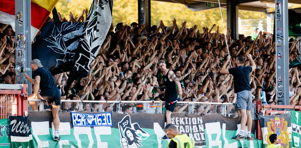 DFB-Pokal 2025/2026, 1. Runde: SC Preußen Münster - Hertha BSC Berlin | Münster, 18.08.2025: DFB-Pokal 2025/2026, 1. Runde, SC Preußen Münster gegen Hertha BSC Berlin im LVM-Preußenstadion in Münster.(Foto: sportfotografie.ms | Markus Paletta) - Realisiert mit Pictrs.com