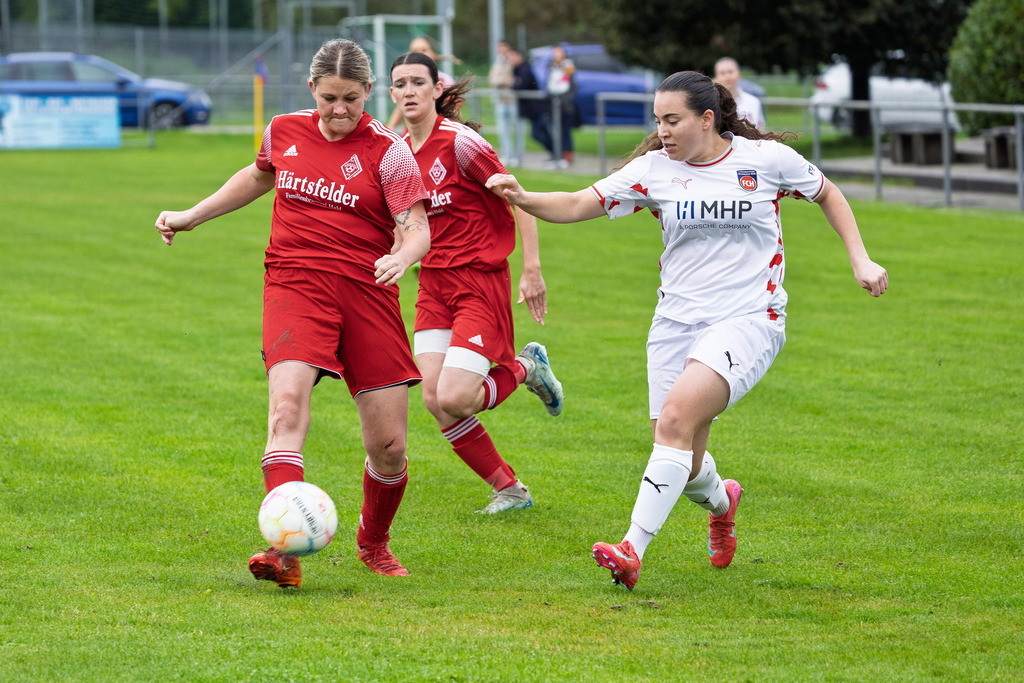 HÄRFCH_250914_6909 | FC Härtsfeld 03 vs. 1.FC Heidenheim 1846 II, Fußball, Frauen, Bezirksliga, 2025/2026, 1. Spieltag, 14.09.2025 in Dischingen(Foto: Michael Bulling) - Realisiert mit Pictrs.com
