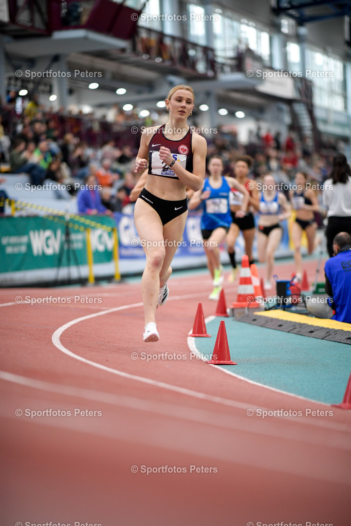 _KP12739_1 | 09.02.2025, xkaix, Leichtathletik 20. Deutsche Meisterschaften, Mehrkampf Halle v.l. Fara Köchling (Eintracht Frankfurt e.V.) - Realisiert mit Pictrs.com
