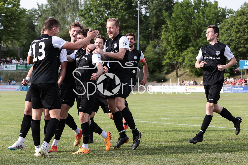 SG Münster/Holzheim - TSV Inchenhofen | Jubel nach 1-0 durch Münster #10