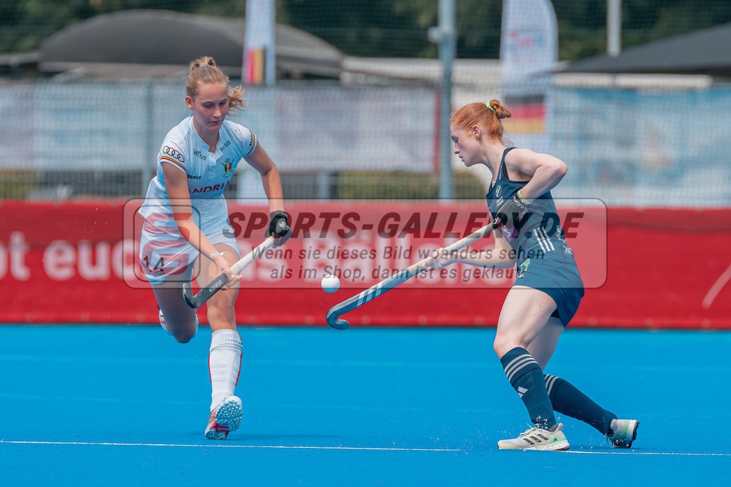 HK_20230709_100185 | Euro Hockey WU18 Belgium - Ireland Championship Girls &amp; Boys am 9.7.2023 CHTC , Krefeld ,
