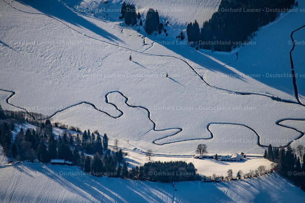 3900422 | Illach und Seehausbach westl. von Wildsteig