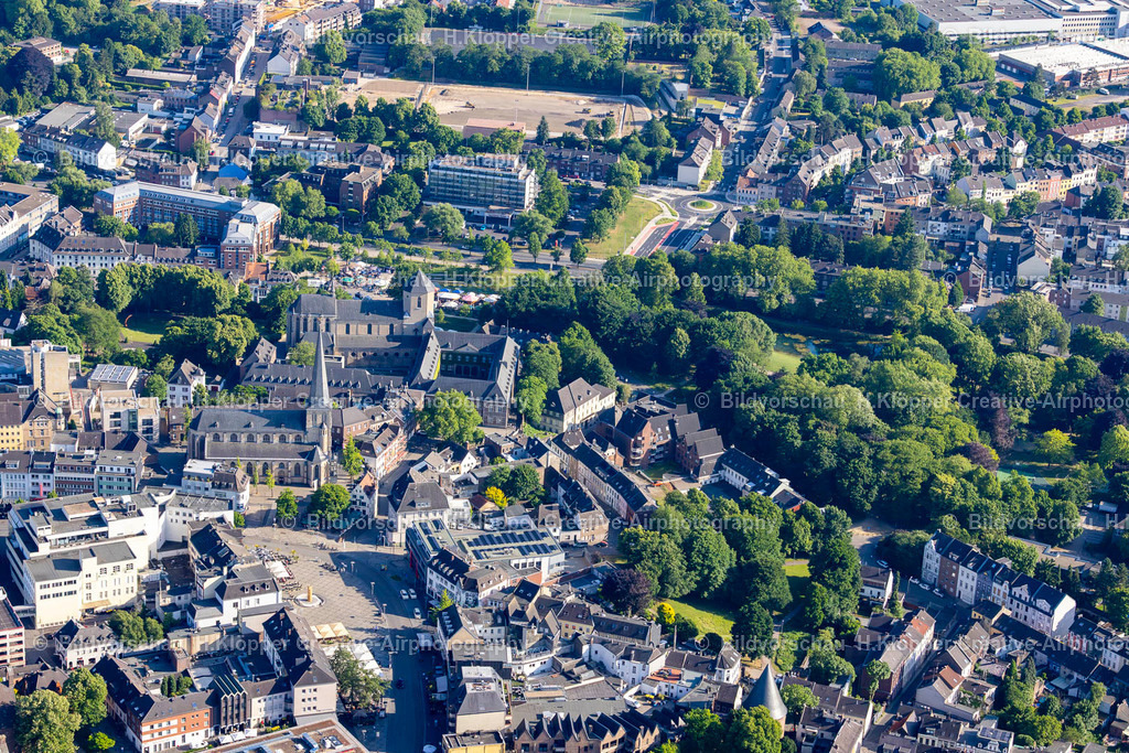 Luftbild Mönchengladbach-3967 | Luftbildfotografie und Luftbild Mönchengladbach Alter Markt - Realisiert mit Pictrs.com