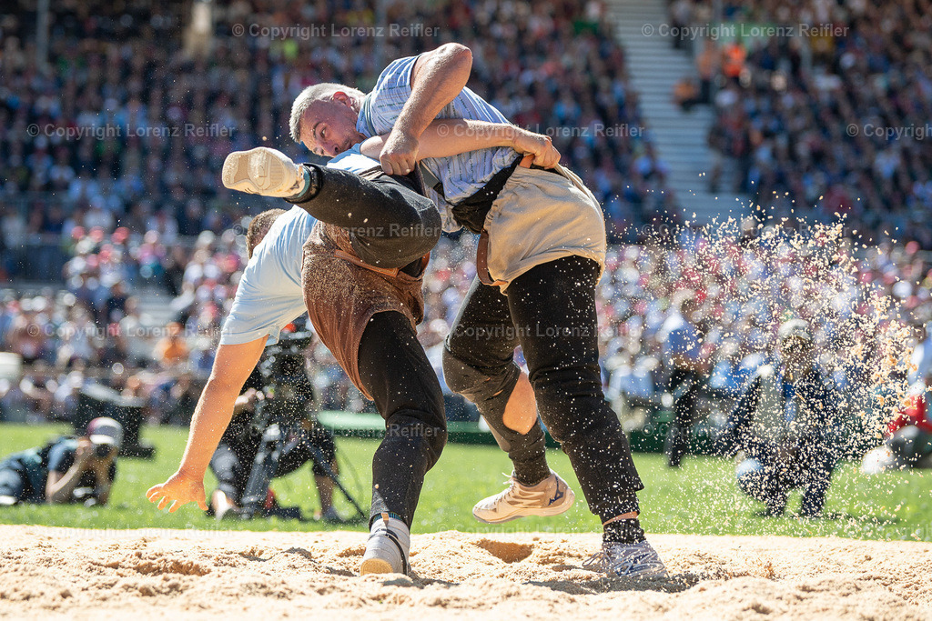 Schwingen -  ESAF Sonntag 2025 | Mollis, 31.8.25, Schwingen - ESAF Sonntag.