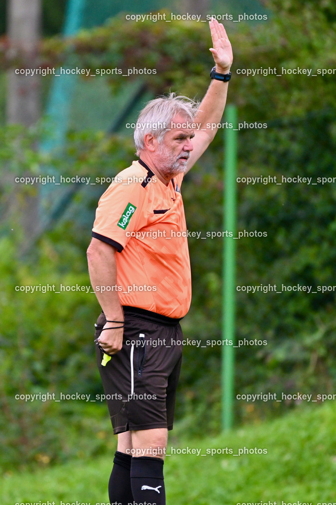 SV Arnoldstein vs. ATUS Velden | Meschnark Lukas Referee, SV Arnoldstein vs. ATUS Velden, SV Arnoldstein vs. ATUS Velden am 16.09.2025 in Arnoldstein (Waldparkstadion Arnoldstein), Austria, (Photo by Bernd Stefan)