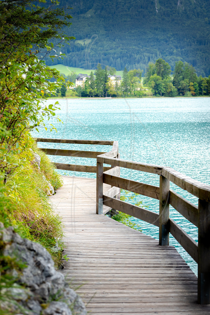 Bürglstein Rundwanderweg | Abenspaziergang am Bürglstein Rundwanderweg von der oberösterreichischen Seite aus. - Realisiert mit Pictrs.com