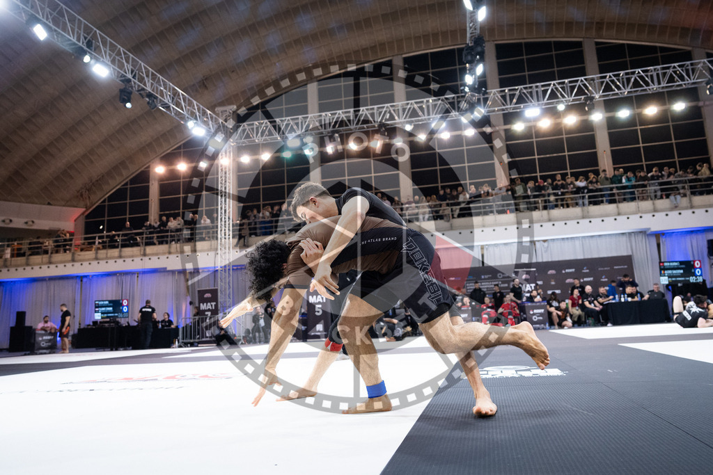 20260214PBB4104 | Fighters compete during the ADCC European Trials  competition day 1 in Belgrade, Serbia, on February 14, 2026.