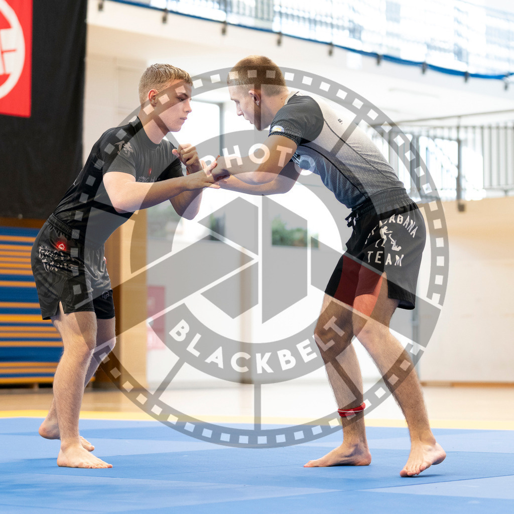 20240316PBB2328 | Athletes compete during the ADCC Eastern European Open grappling Competition in Poznan, Poland, on March 16, 2024.