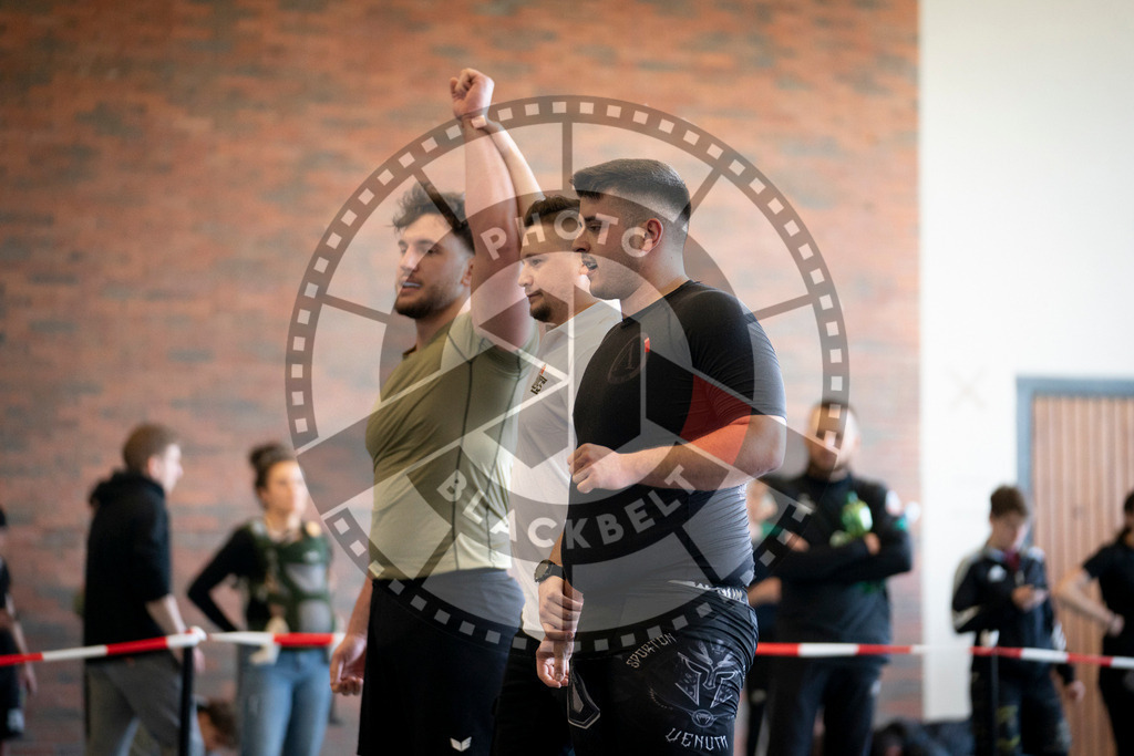 20240309PBB4882 | Fighters compete during the International Luta Livre (ILLCS) Spring Championship in Hannover, Germany, on March 9, 2024.