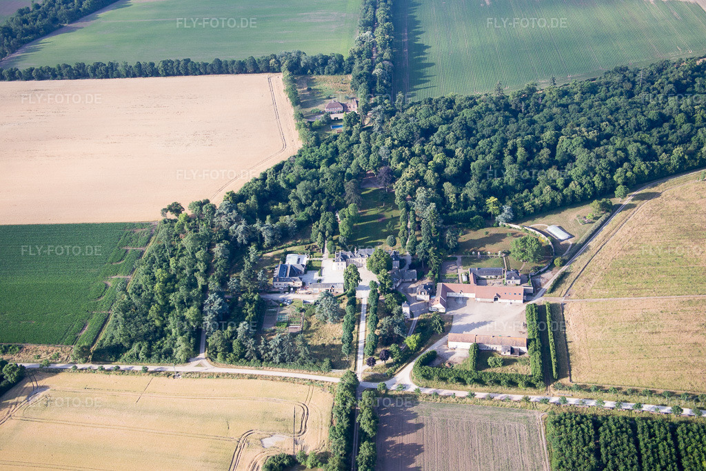 Luftbild: Saint-Denis-en-Val, Puchesse in Saint-Denis-en-Val im Bundesland Loiret in Frankreich. Foto: IMG_082548.jpg vom 21.06.2015 durch Werner Riehm/FLY-FOTO.de